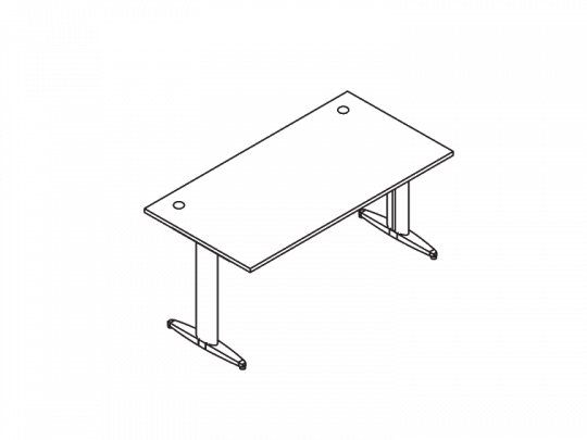 Стол прямой EDG168