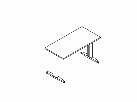 Стол прямой EDS126