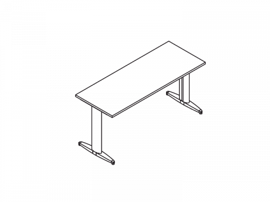 Стол прямой EDS166