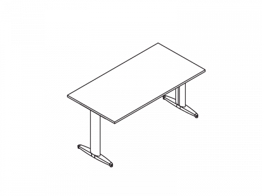Стол прямой EDS168