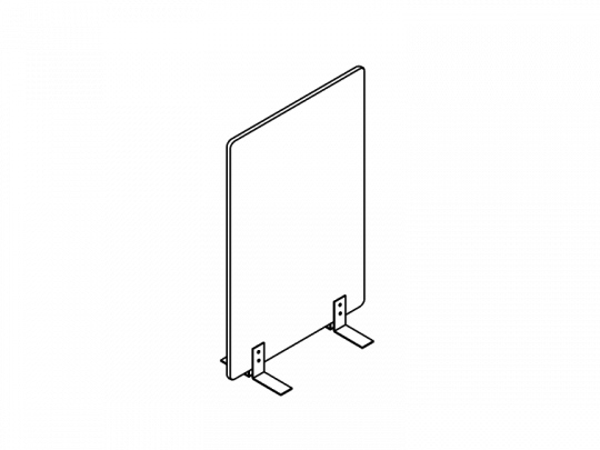 Офисная перегородка 100