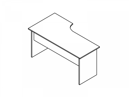 Стол правый SET-1600-1R