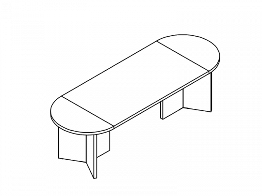 Стол переговоров ConfTab250x90