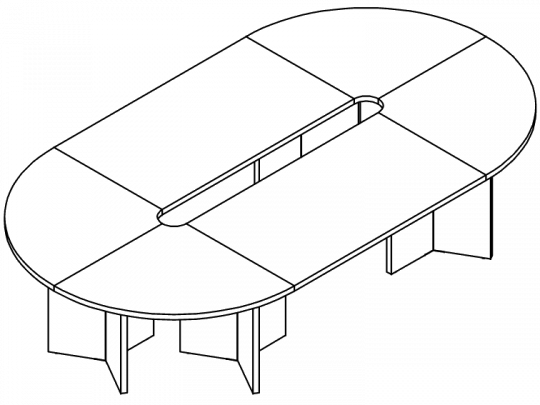Стол переговоров ConfTab360x200