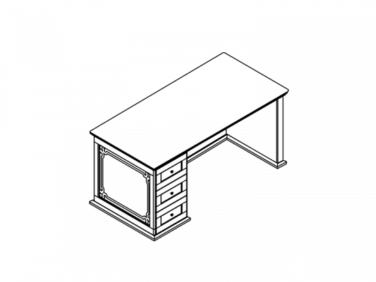 Стол письменный 136S031