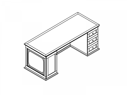 Стол письменный 136S014