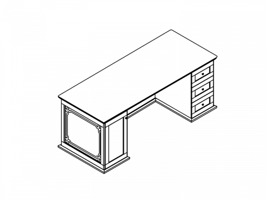 Стол письменный 136S011