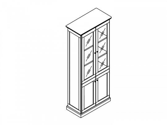 Шкаф высокий 136H003