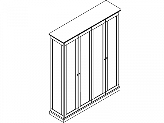 Шкаф-гардероб 136H012