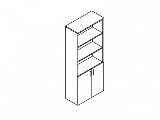 Шкаф высокий ХНС 85.5
