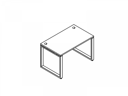 Стол письменный БО.СП-2