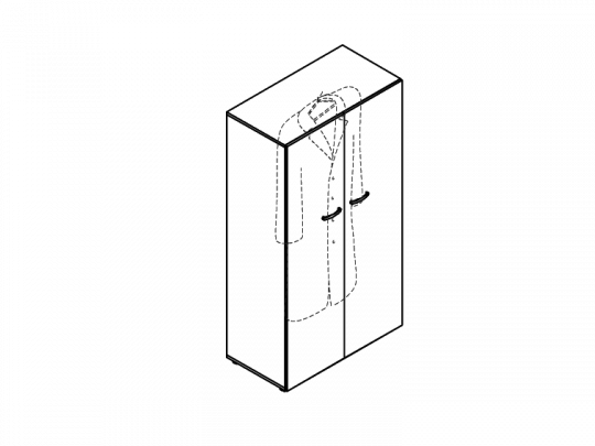 Гардероб средний NT-44