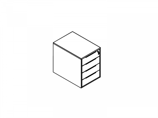 Тумба приставная CLF203