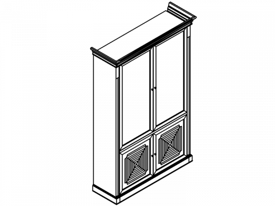 Шкаф высокий 106 511-602 WAL