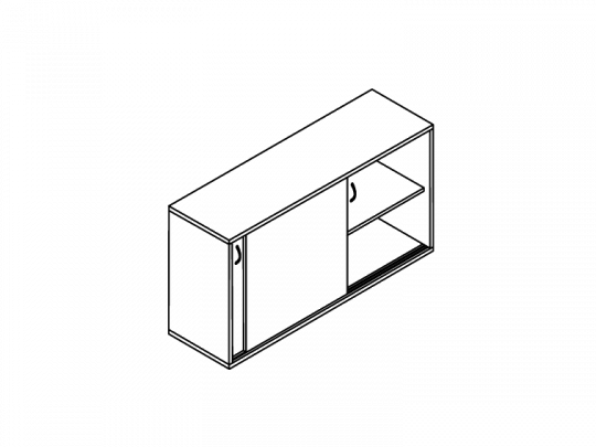 Шкаф-купе низкий А4-303