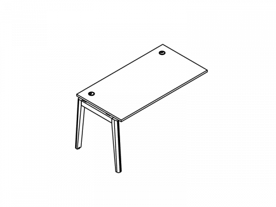 Стол-приставка к опорным элементам OW.SPR-3.7