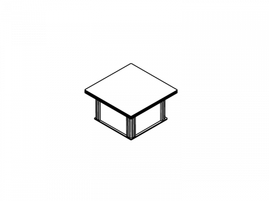 Кофейный столик PVSAT80T