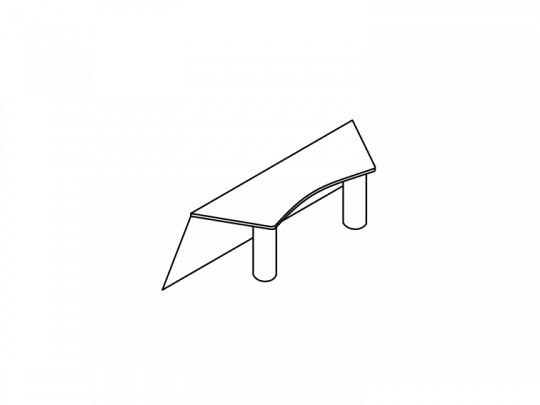 Топ с задней стенкой PVSAT-TS1