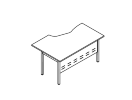 2МК.123(прав). Стол правый 1400x900x750