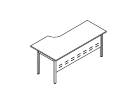 2МК.146(прав). Стол правый 1600x800x750