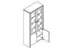 LA202.N. Шкаф 940x450x2110