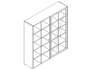 113262. Шкаф-купе (стекло)