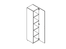 С1167. Шкаф высокий 400x442x1947
