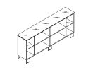 VPL80-270. Стеллаж 2750x500x970