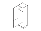TH_L_210_60. Колонка под холодильник 600x580x2200