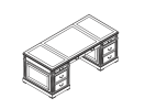 IN-2090. Стол письменный 2000x900x780