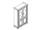 IN-1321. Шкаф высокий 860x422x2100