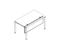 ACTMP140W. Передняя панель 1200x18x350