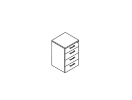 XLC-4D.1. Тумба приставная 467x450x750