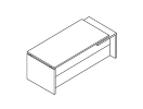 LT-В22L. Стол левый 2200x900x750
