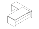 LT-C22L. Стол левый 2200x2000x750