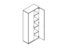 А.СТ-1.9. Шкаф высокий 770x365x1975