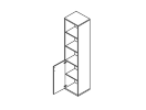 А.СУ-1.1Л. Шкаф левый 403x365x1975