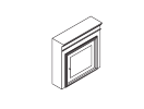 PV120A. Верх камина 1200x408x1300