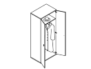 Л.ГБ-2. Гардероб 778x580x1975
