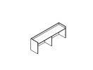 Л.НС-2. Надставка на стол 1180x300x420