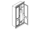 ANA29. Секция гардеробная 970x450x2365