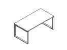 RO180B. Стол письменный 1800x900x770