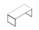 RO200B. Стол письменный 2000x900x770