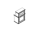 RMS-090. Модуль прямой 900x600x1200