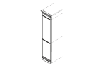 S-CAN02. Боковина левая 530x80x2420