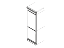 S-CAN51. Боковина левая 600x80x2420