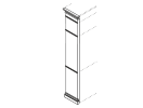 S-CAN46. Боковина левая 530x80x2800