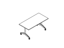 VRM1407-0. Стол складной 1400x700x740