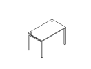 LVRP21.1207-1. Стол рабочий 1200x700x740