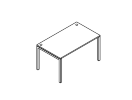 LVRP21.1408-1. Стол рабочий 1400x800x740
